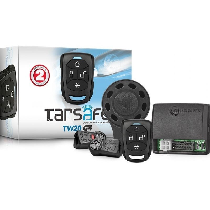 Alarme Automotivo Tw20 G4 One 1 Controle Tr2 Taramps Shopee Brasil