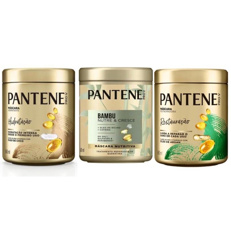 Kit Cronograma Capilar Pantene 3x600 Ml Shopee Brasil