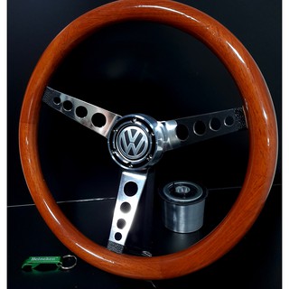 Volante Antigo Dkw Dkv Sp Gurgel Ss Inox Wood Volks Shopee Brasil