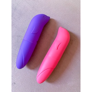 Vibrador Golfinho Ponto G Aveludado Toque Macio Discreto E Poderoso