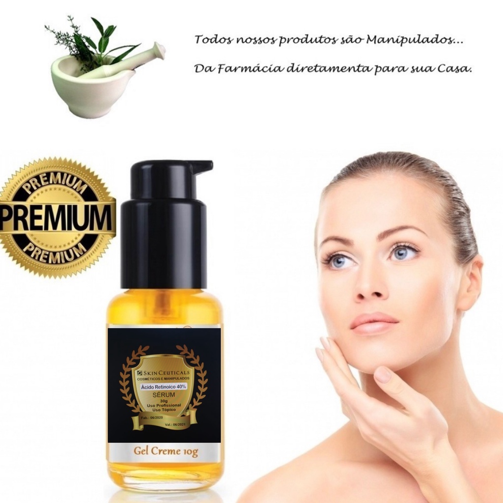 Acido Retinoico Peeling Quimico Uso Profissional E Topico Descama Em