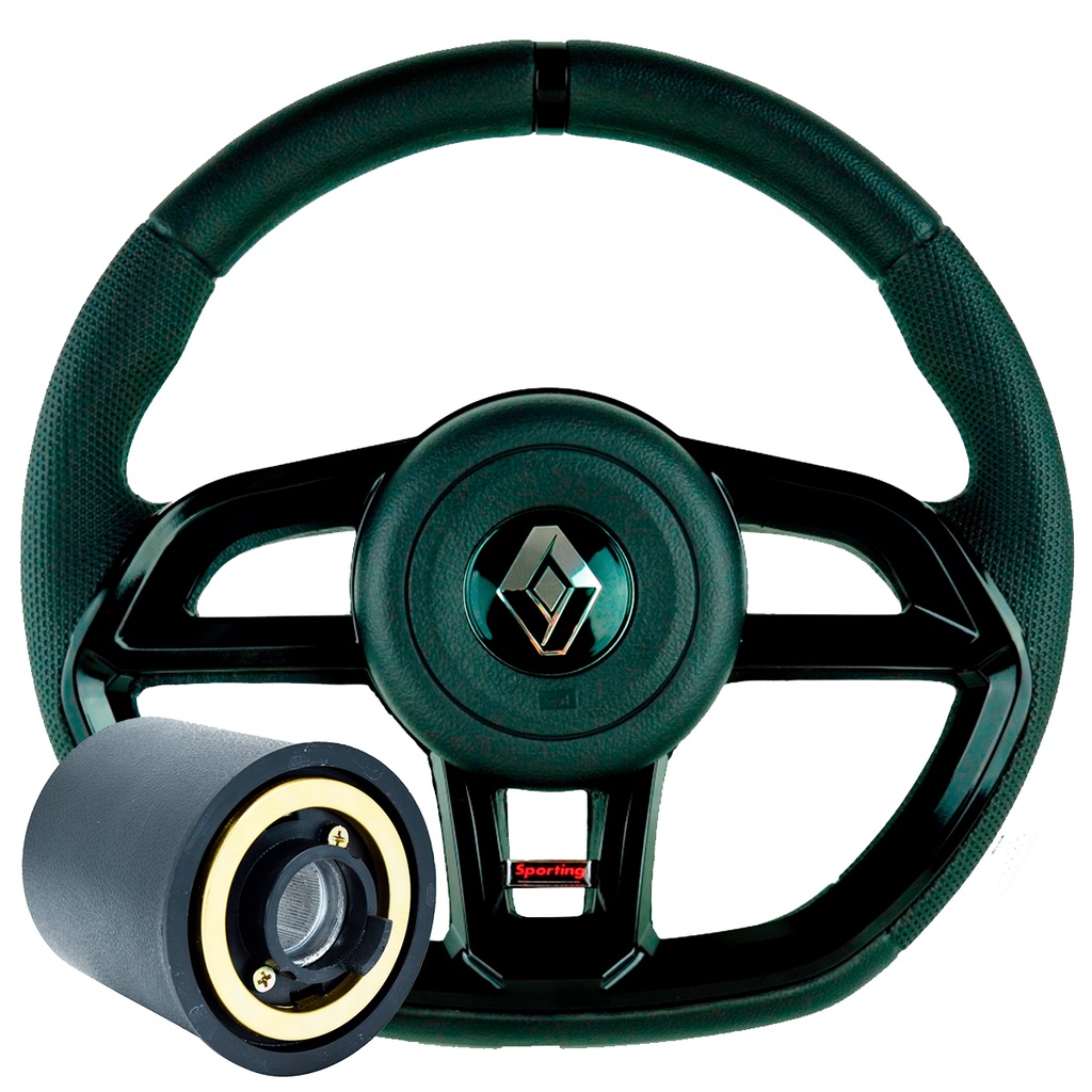 Volante Renault Logan Sandero Clio Esportivo Gti Cubo Shopee Brasil