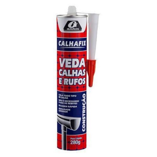 Cola Veda Calha e Rufo Alumínio 280g Calhafix Shopee Brasil