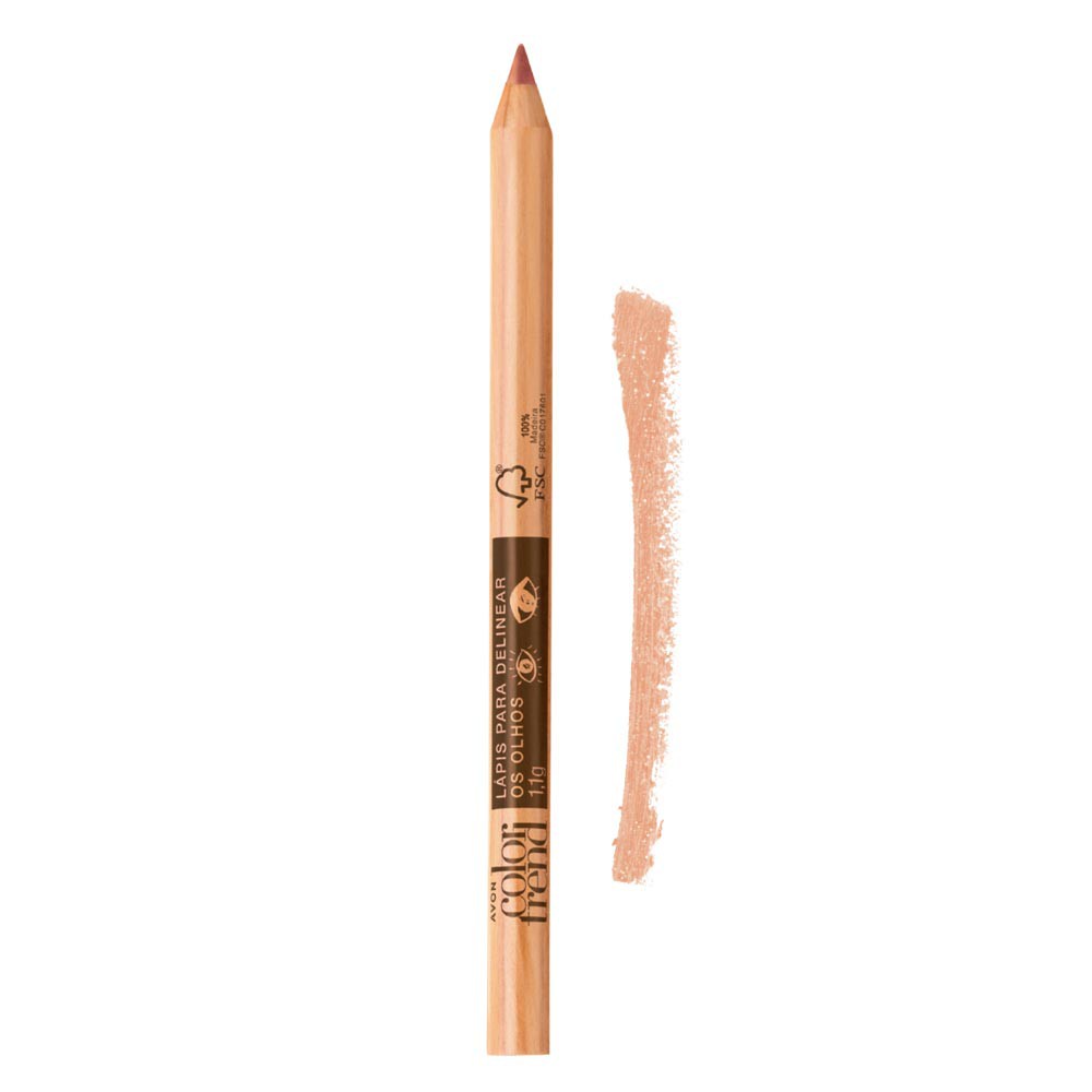 Avon Color Trend Lapis Para Olhos Nude Shopee Brasil