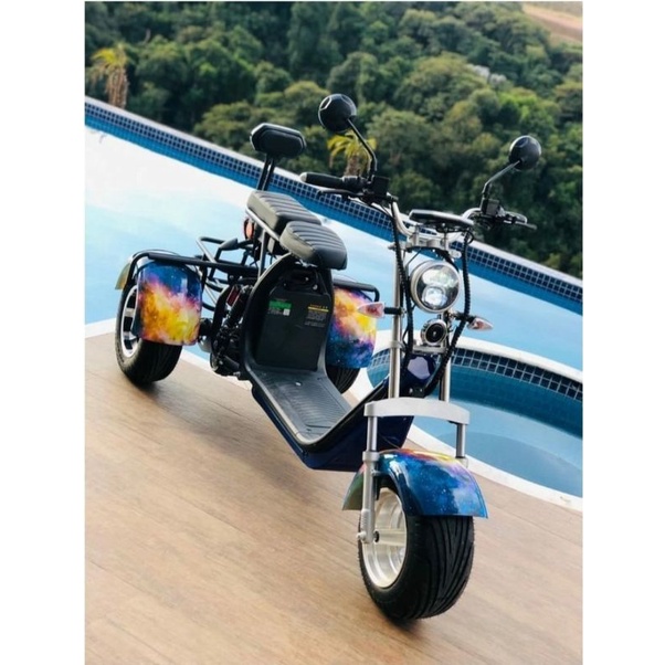 Patinete Triciclo Eletrico W Adulto V Ah Shopee Brasil