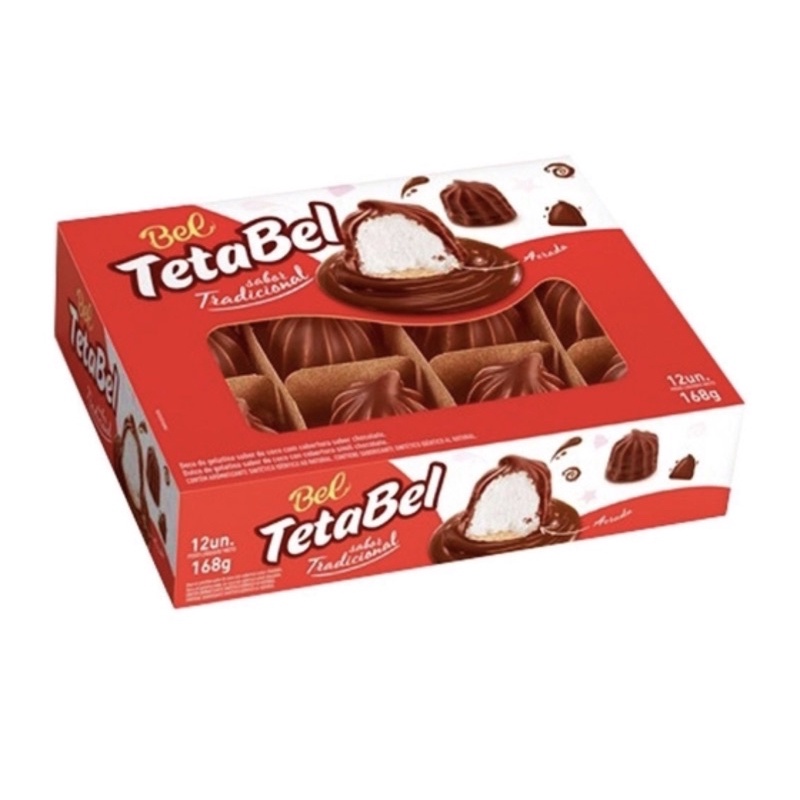 Doce Teta De Nega Tetabel Tradicional C Unids Bel Shopee Brasil