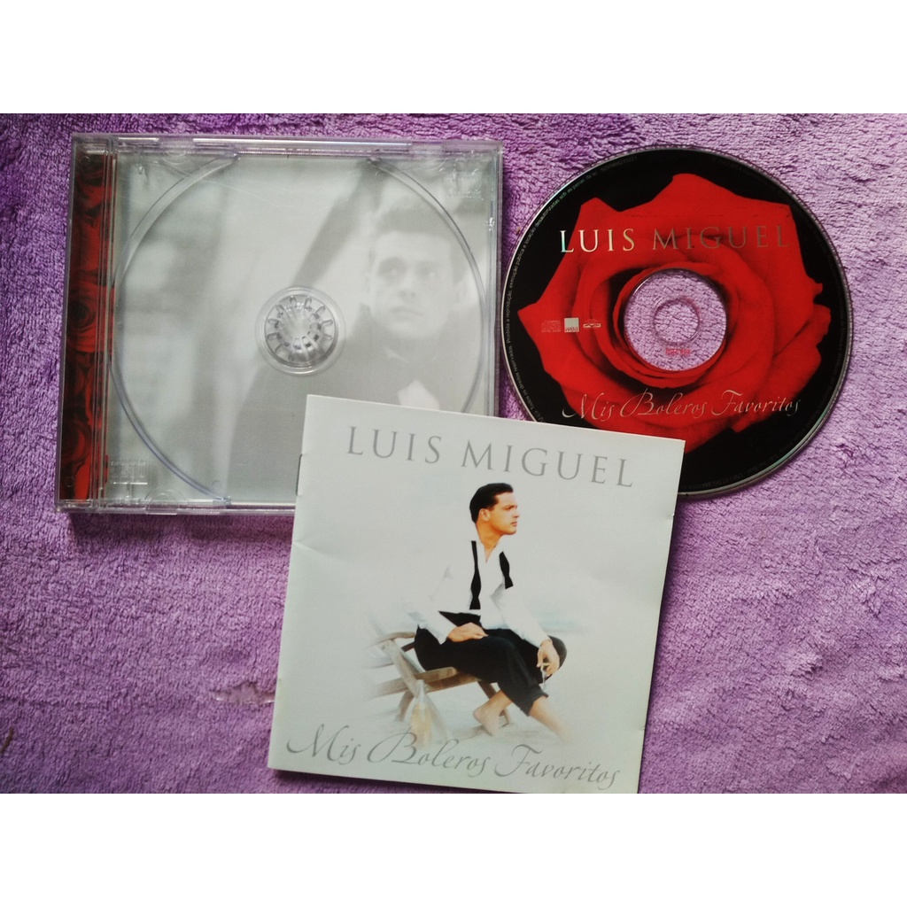 Cd Luis Miguel Mis Boleros Favoritos Shopee Brasil