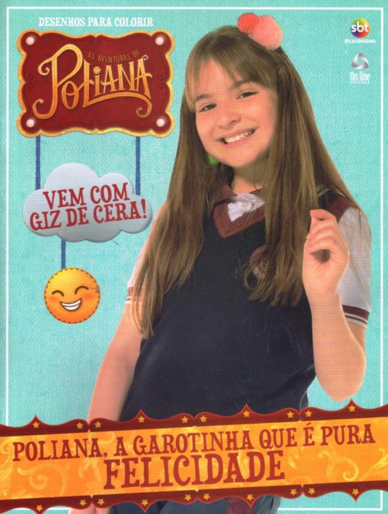 As Aventuras De Poliana Desenhos Colorir Revista Giz De Cera Shopee