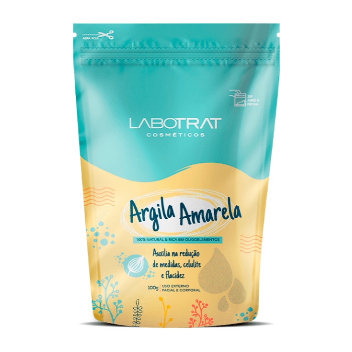 Argila Amarela Vitamina C Natural Labotrat 100g Shopee Brasil