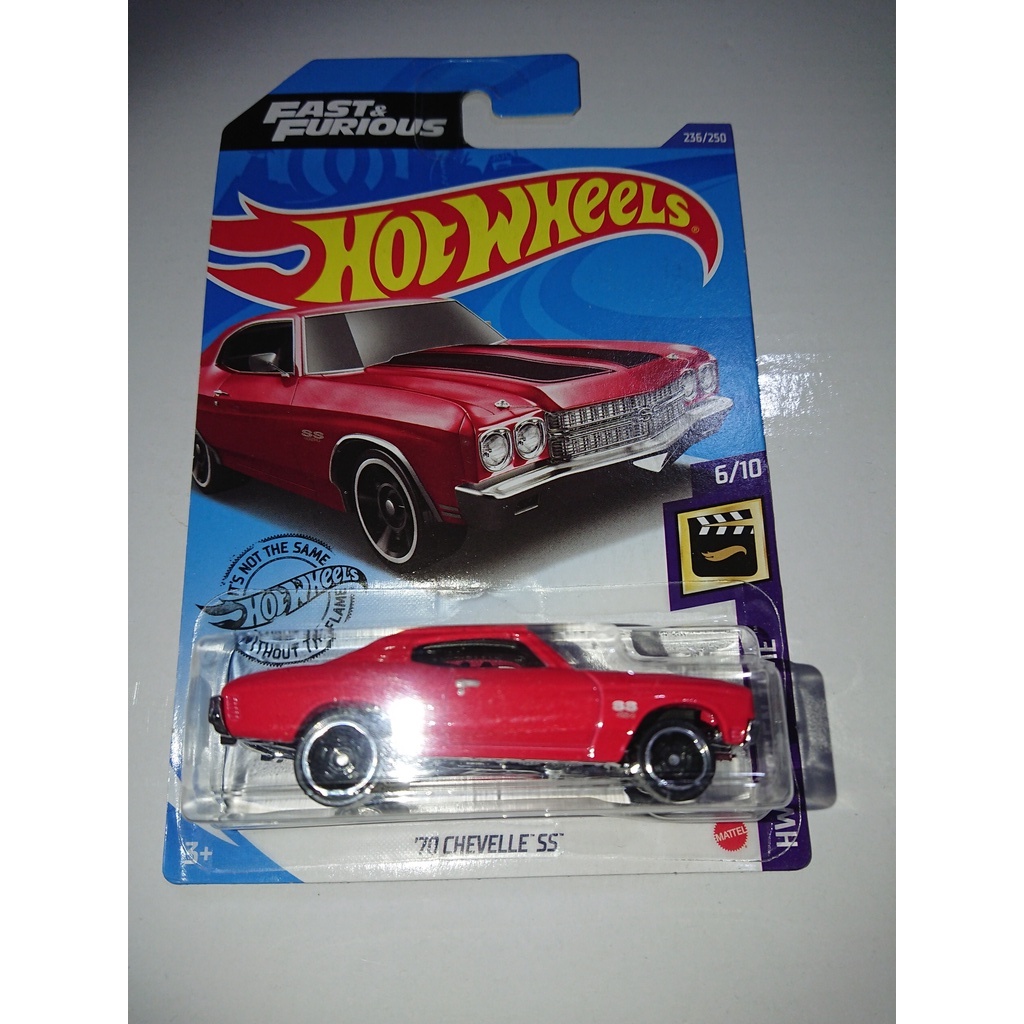 CHEVROLET 70 CHEVELLE SS VELOZES E FURIOSOS GHC78 D7C6 HOT WHEELS