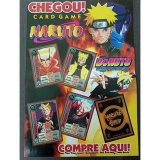 200 Cartinhas Naruto Boruto 50 Pacotinhos Card Naruto Card Boruto