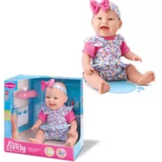 Boneca Babies Lovely Faz Xixi E DODOI Bambola Shopee Brasil