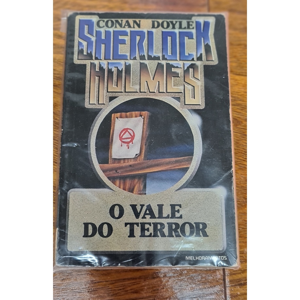 Livro O Vale Do Terror Sherlock Holmes Shopee Brasil