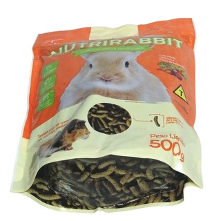 Alimento Para Coelhos Nutricon Nutrirabbit 500Gr Shopee Brasil