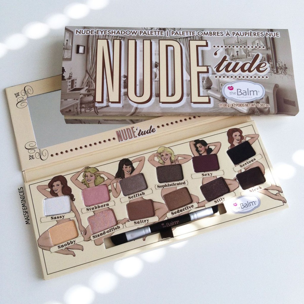 Paleta De Sombra The Balm Nude Tude Shopee Brasil