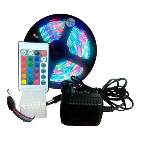 Fita Led Rgb Rolo M Leds Silicone Fonte A Shopee Brasil