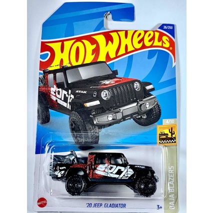 HOT WHEELS 20 JEEP GLADIADOR Shopee Brasil