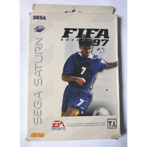 Fifa Soccer Sega Saturn Manual Poster Nights Caixa Shopee Brasil