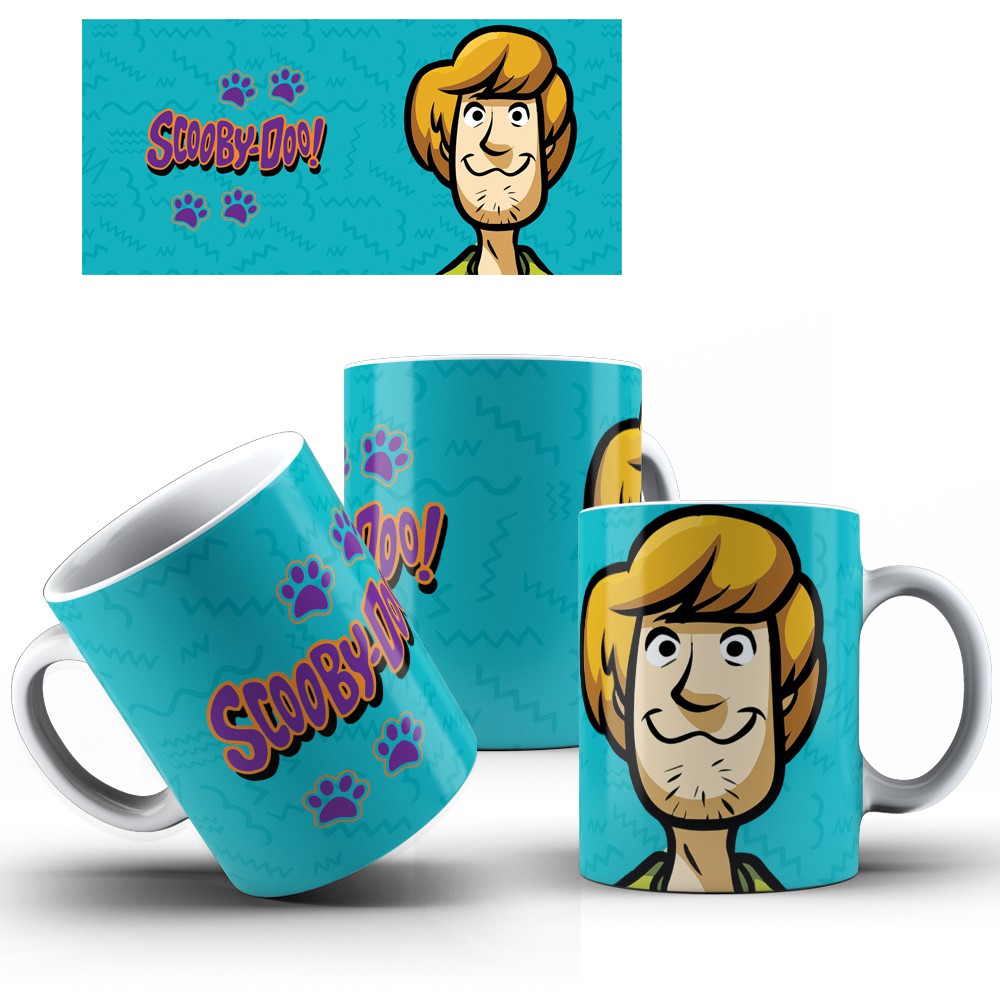 Caneca Sublimada De Porcelana Salsicha Scooby Doo Ml Shopee Brasil