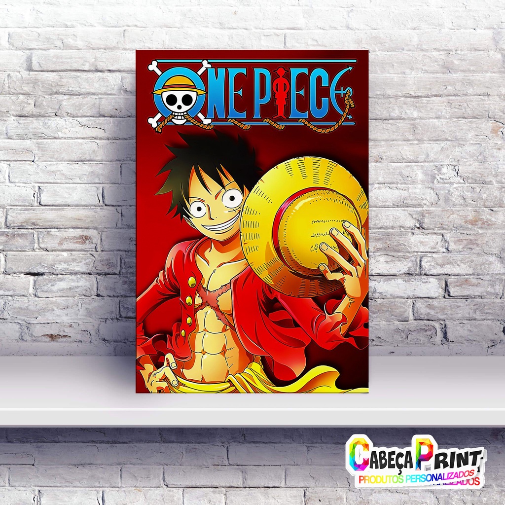 Placa Decorativa Mdf One Piece Shopee Brasil