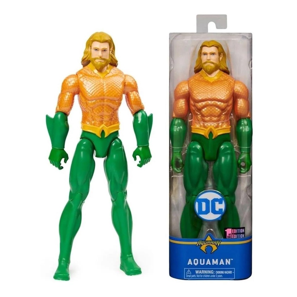 Boneco Articulado Aquaman Cm Liga Da Justica Dc Sunny Shopee Brasil