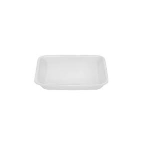 Bandeja Descartavel Rasa Branca Br 01 C 100 150x150x18mm Isopor