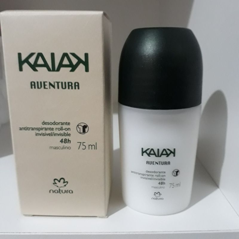 Natura Desodorante Roll On Kaiak Aventura 75ml Shopee Brasil