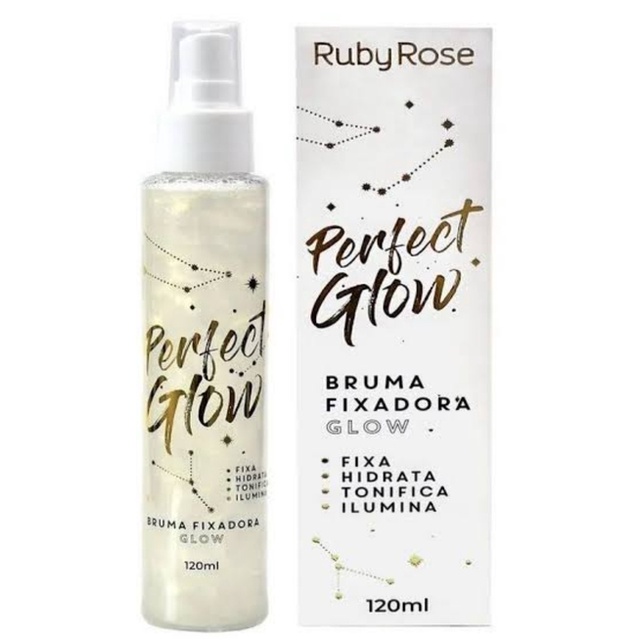 Bruma Fixadora Perfect Glow Basic Ruby Rose Shopee Brasil