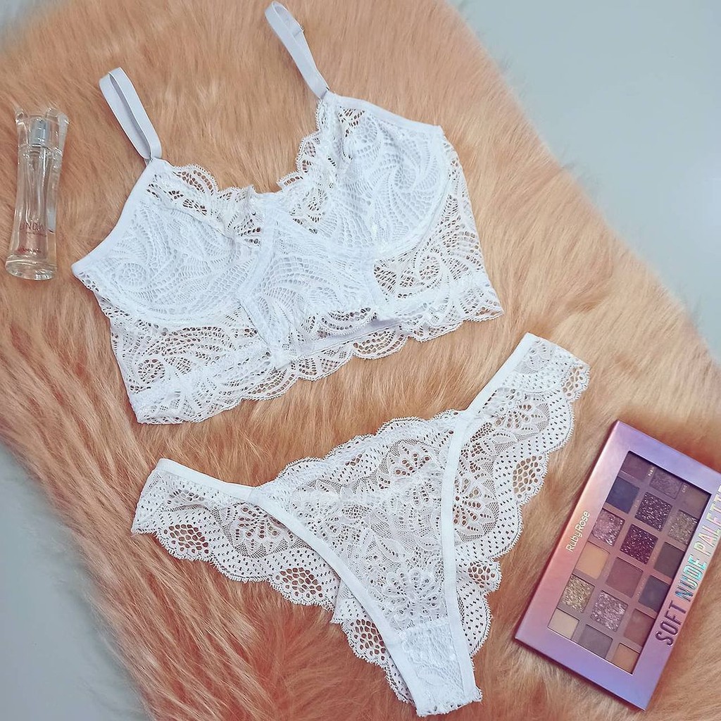 Conjunto Lingerie Renda Sem Bojo Lingerie Aro Sem Bojo Lingerie