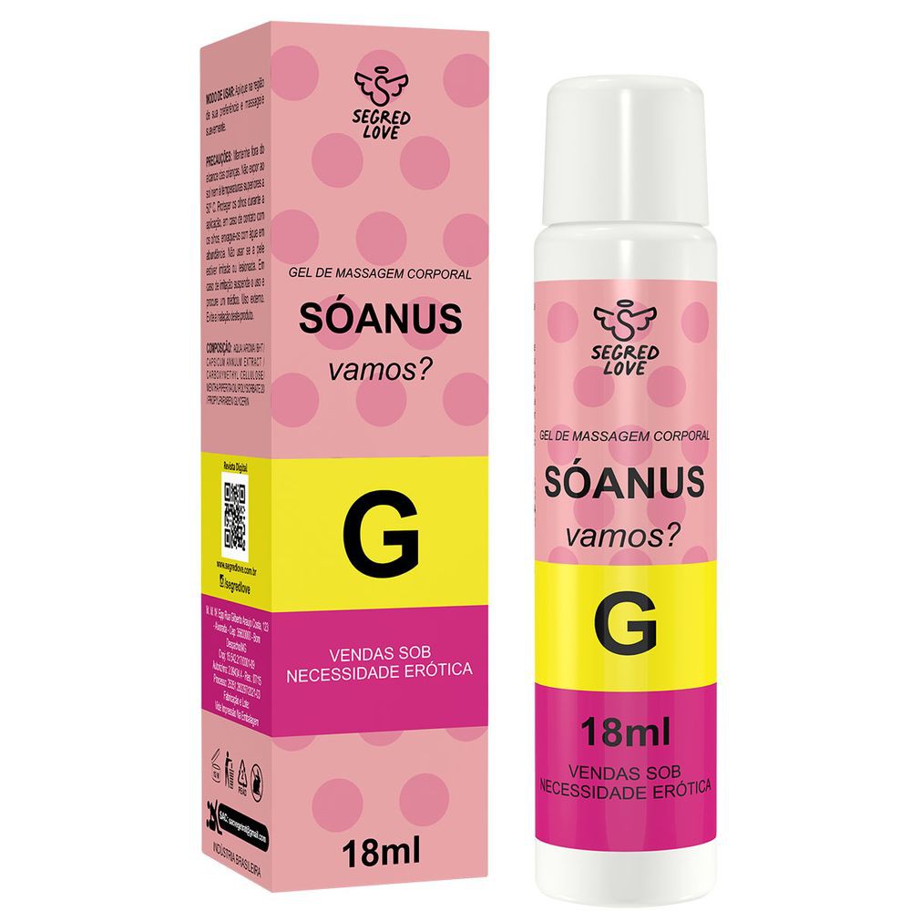 So Anus Gel Dessensibilizante Anal 18ml Segred Love SEX SHOP Shopee