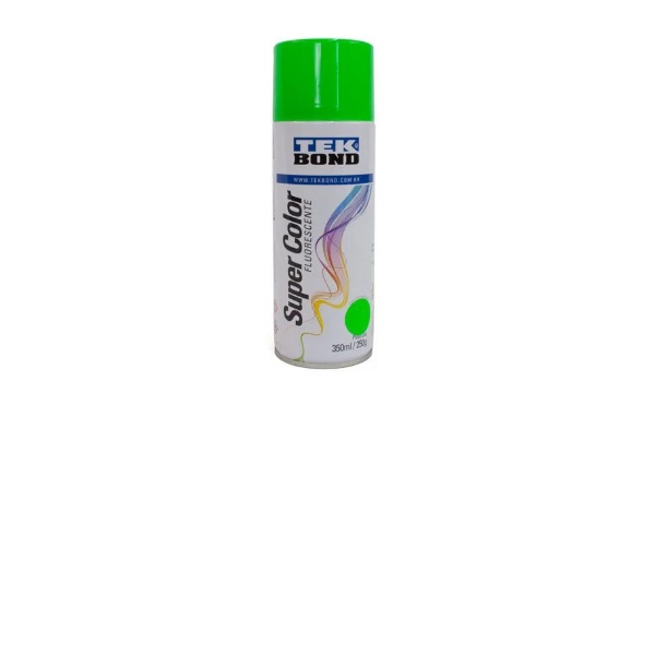 Tinta Spray Verde Fluorescente 350ML TekBond Shopee Brasil