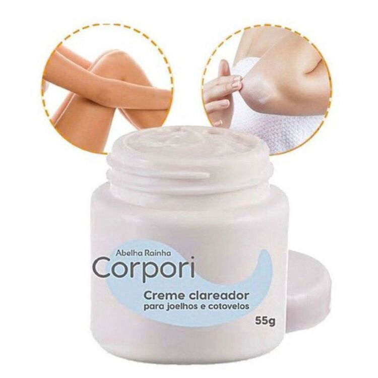 Creme Clareador Para Joelhos E Cotovelos G Corpori Abelha Rainha