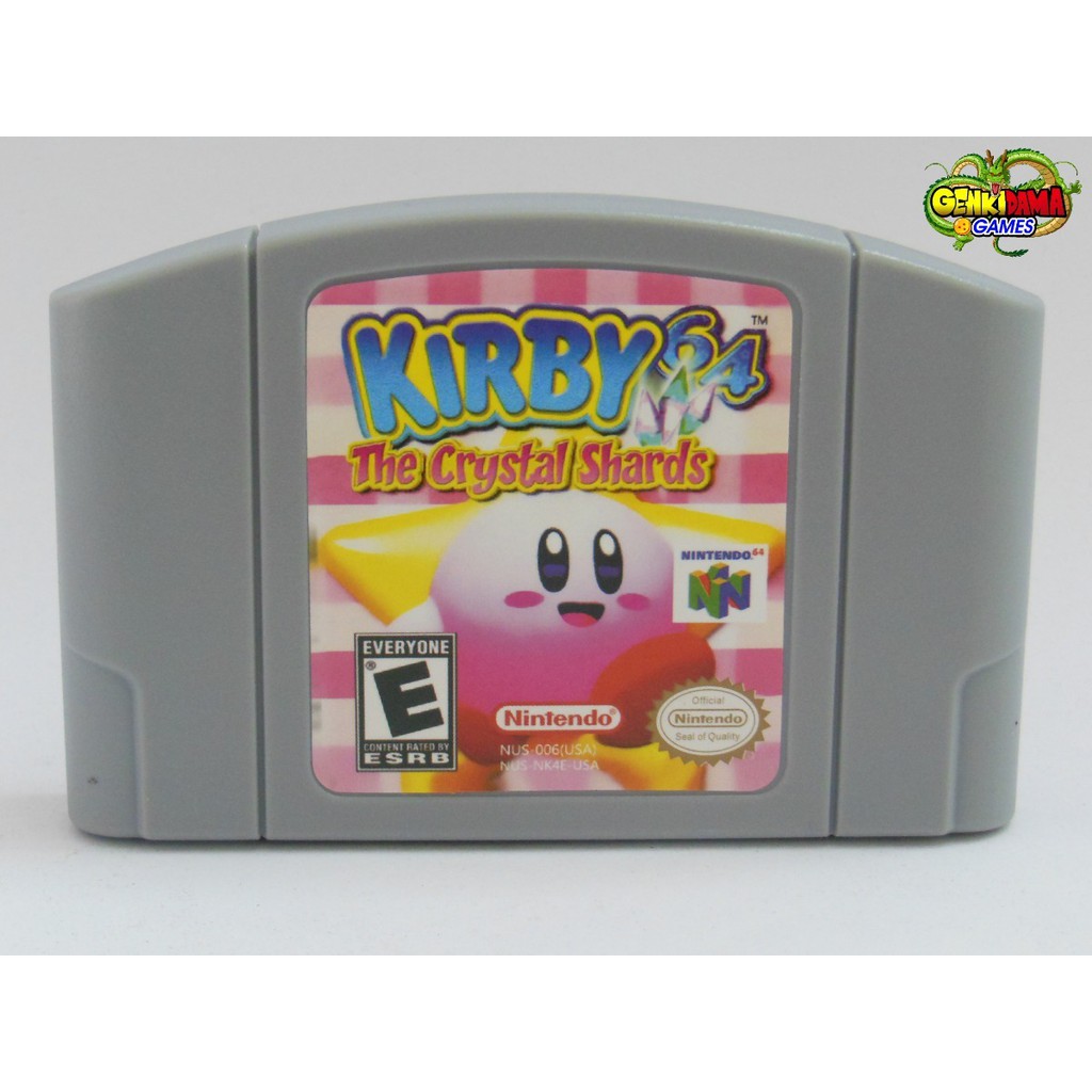 Kirby Nintendo 64 N64 Novo Shopee Brasil