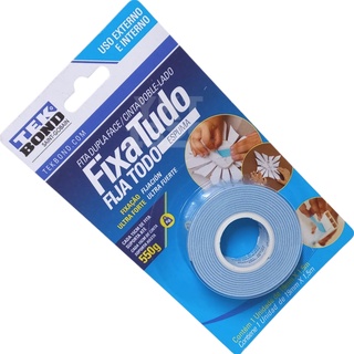 Fita Fixa Tudo Dupla Face Espuma Uso Interno E Externo Tekbond Mm X