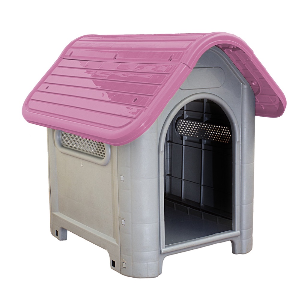 Casinha De Cachorro Grande Mec Pet Rosa Shopee Brasil