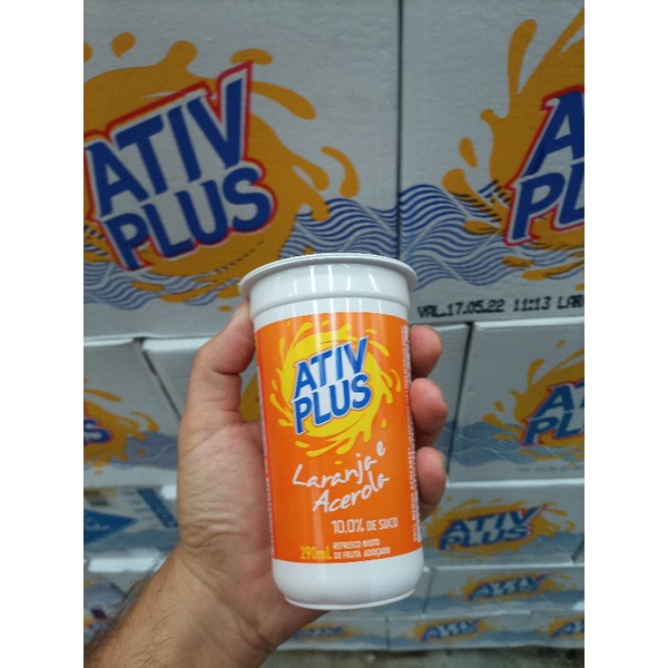 1 Ativ Plus Laranja Acerola 290ml Shopee Brasil