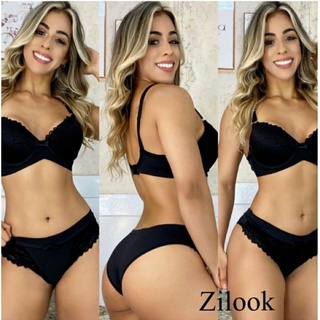 Conjunto Lingerie Zilook Shopee Brasil