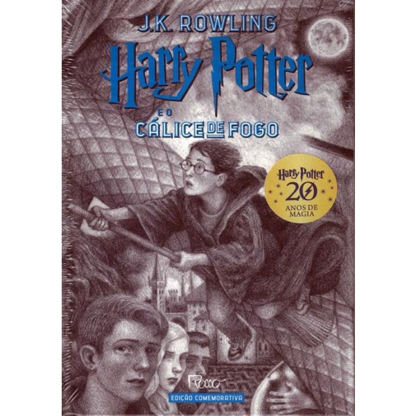 Harry Potter E O Calice De Fogo Edicao Comemorativa Dos Shopee Brasil