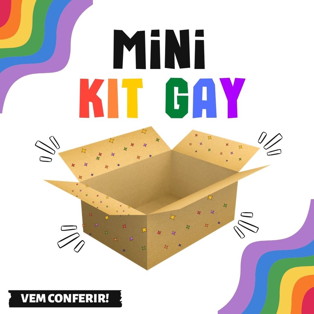 Mini Kit Gay Kit De Produtos Lgbt Lgbtqia Gay Pride Orgulho Lgbt