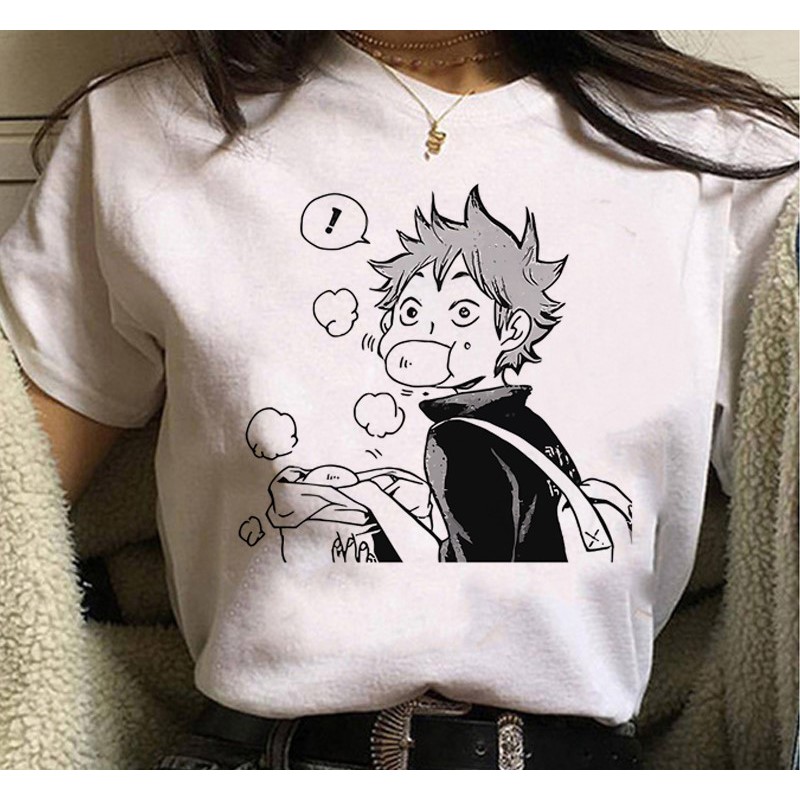 Camiseta Hinata Shoyo Haikyu Unissex Shopee Brasil