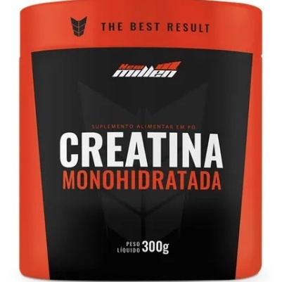 Creatina Pura Monohidratada E Micronizada Pote G New Millen