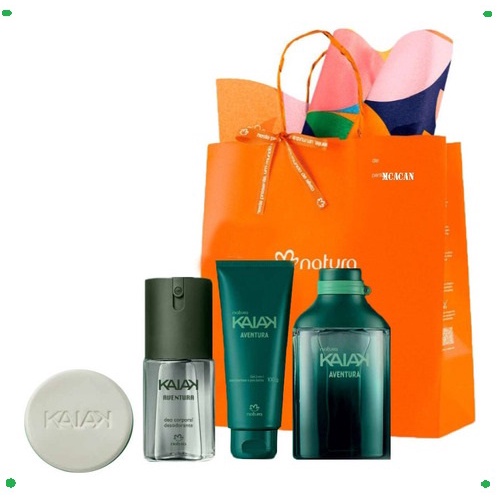 Kit Natura Perfume Kaiak Aventura Masculino Presente Shopee Brasil