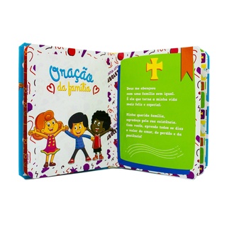 Livro Infantil 3 Palavrinhas Vamos Orar Juntos Paloma Blanca