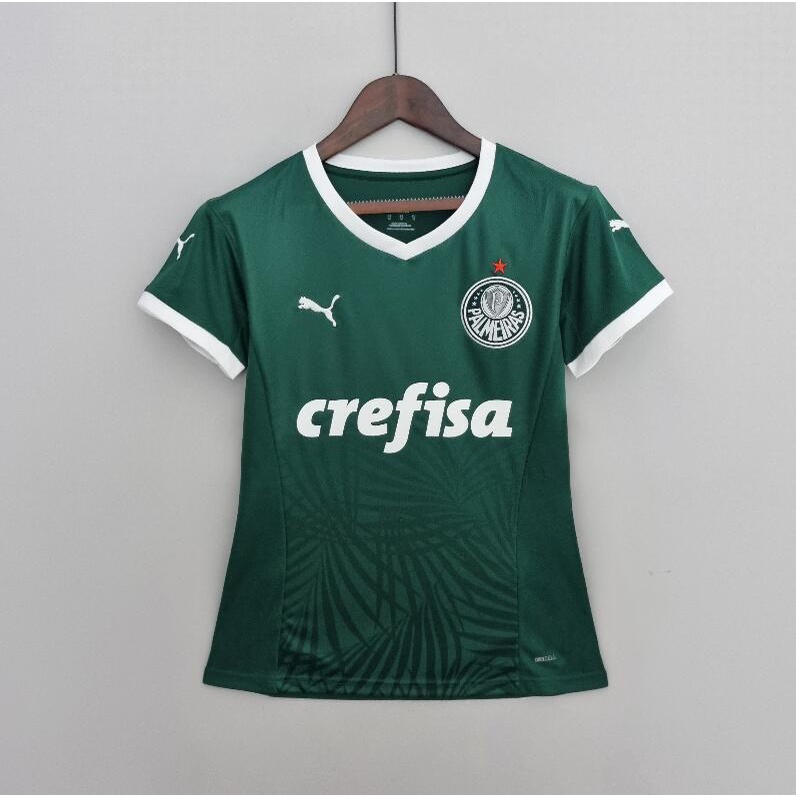 2022 2023 Camiseta De Futebol Palmeiras Feminina Uniforme Escorrega O