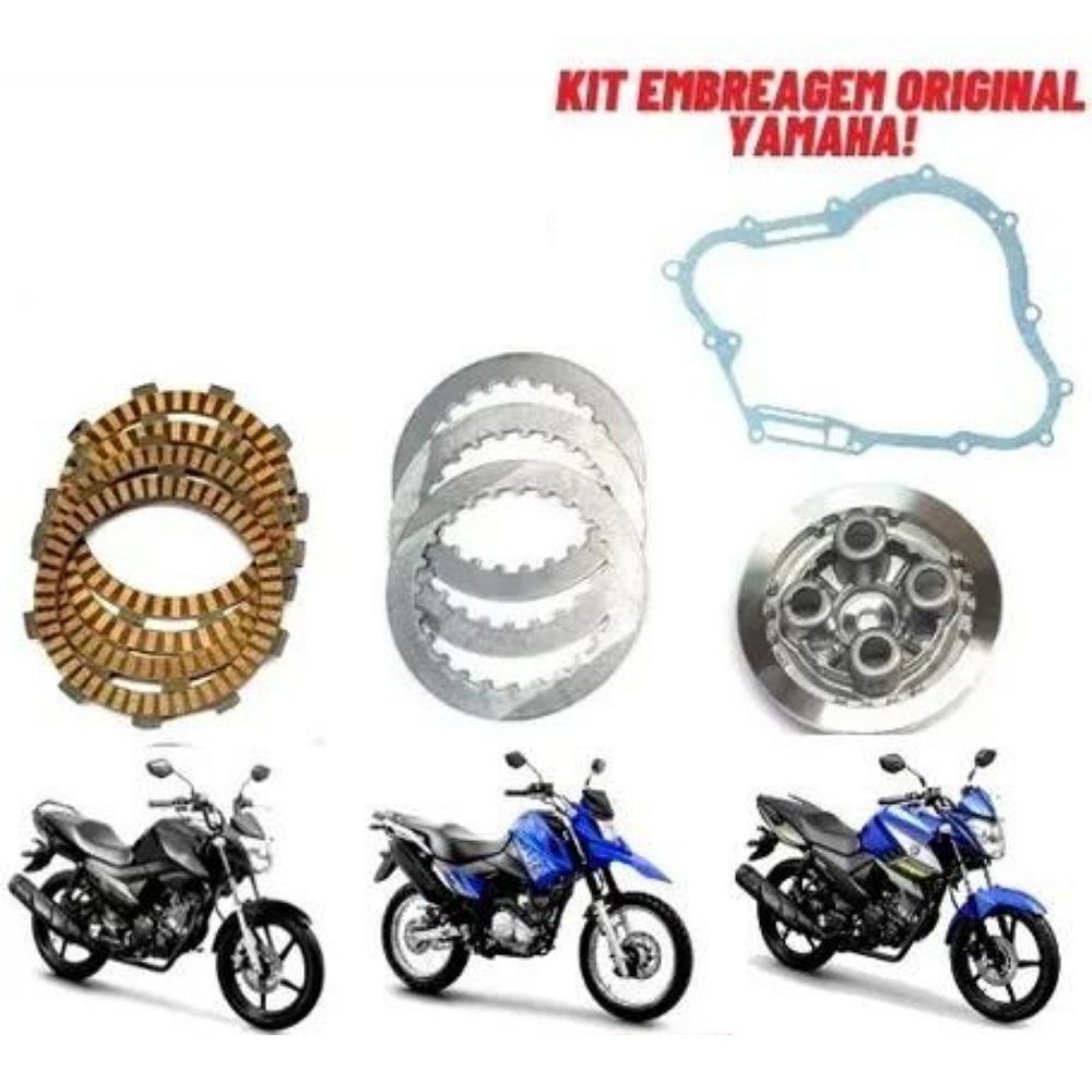 Kit Embreagem Original Factor Crosser Fazer 150 Shopee Brasil