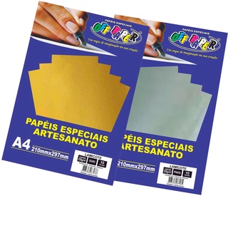 Folhas Papel Lamicote Off Paper G Artesanato Shopee Brasil