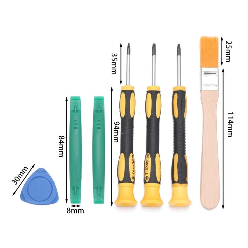 Kit Chaves Torx T T T Para Abrir Ps Ps Xbox Xbox One Pc