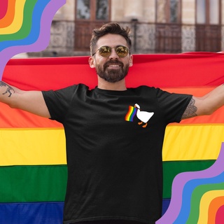 Camisetas Unissex Pato Meme Pride Lgbtqia Gay Pride Orgulho Lgbt