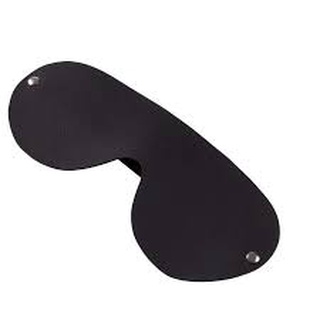 Venda Tapa Olho Em Couro Arredondada Sex Shop Fetiche Fantasia Shopee Brasil