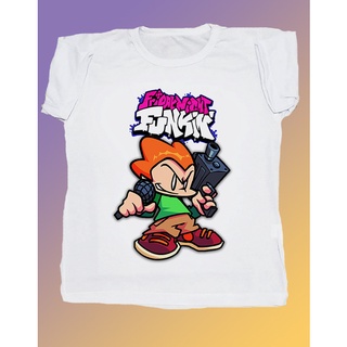 Camiseta Friday Night Funkin Pico Personalizada Nome Fnf Camiseta